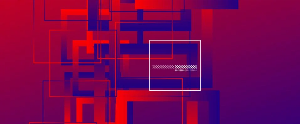 Abstract background with simple square or rectangle geometrical shapes イラスト素材