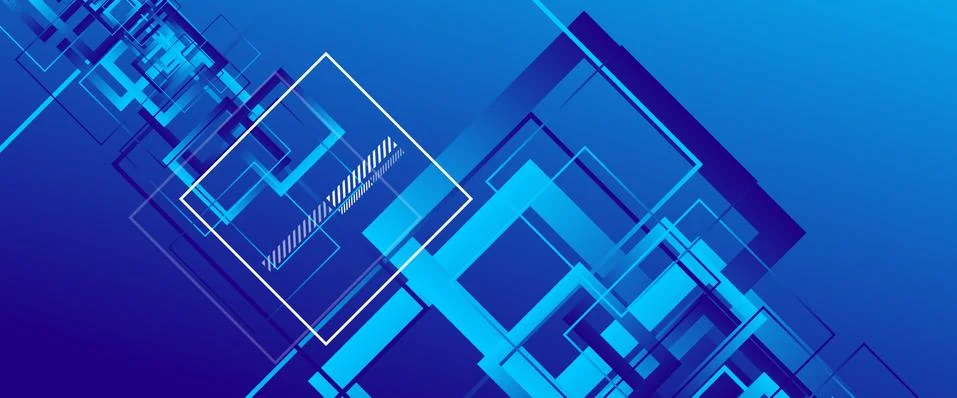 Abstract background with simple square or rectangle geometrical shapes 스톡 일러스트