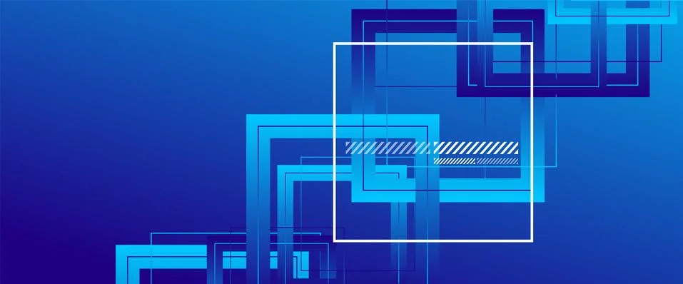 Abstract background with simple square or rectangle geometrical shapes イラスト素材