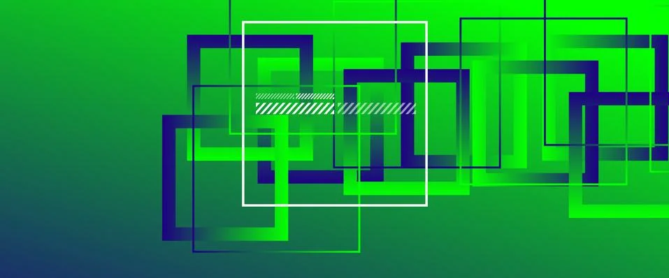 Abstract background with simple square or rectangle geometrical shapes 스톡 일러스트