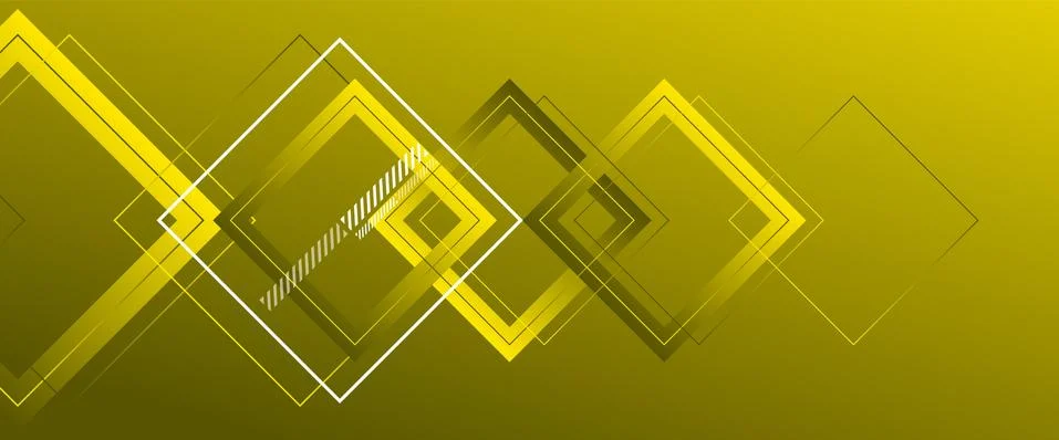 Abstract background with simple square or rectangle geometrical shapes Illustrazione stock
