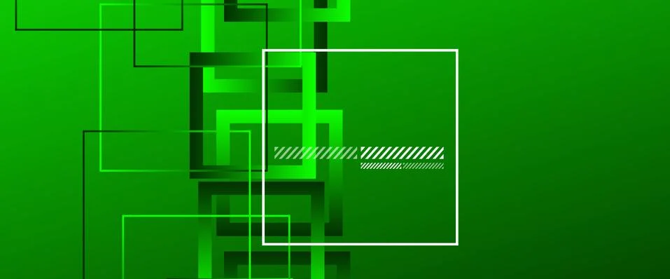 Abstract background with simple square or rectangle geometrical shapes Stock Illustration