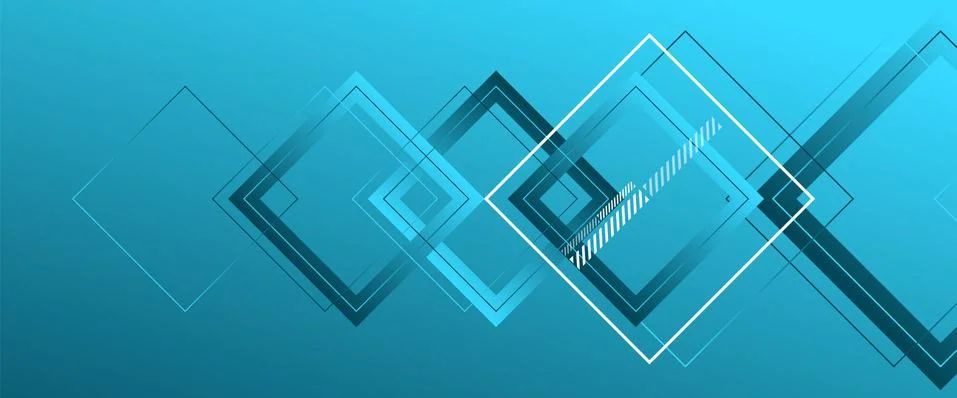 Abstract background with simple square or rectangle geometrical shapes イラスト素材