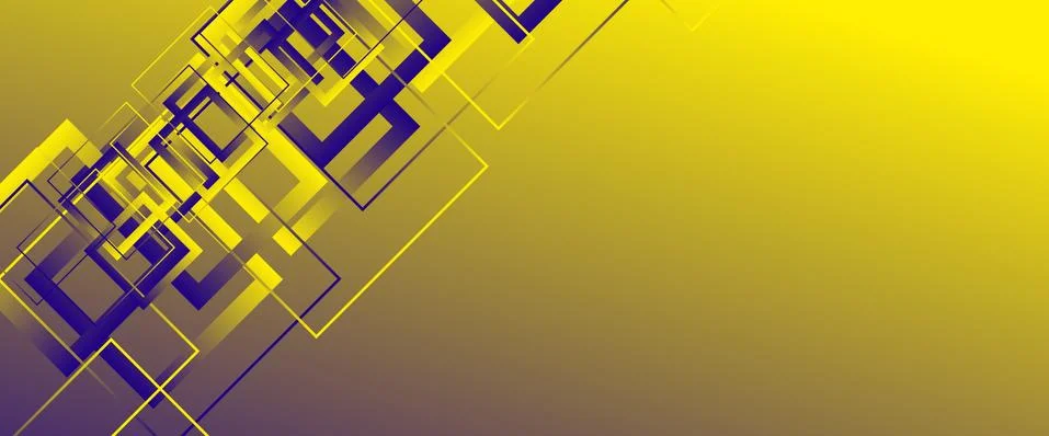 Abstract background with simple square or rectangle geometrical shapes Stock Illustration