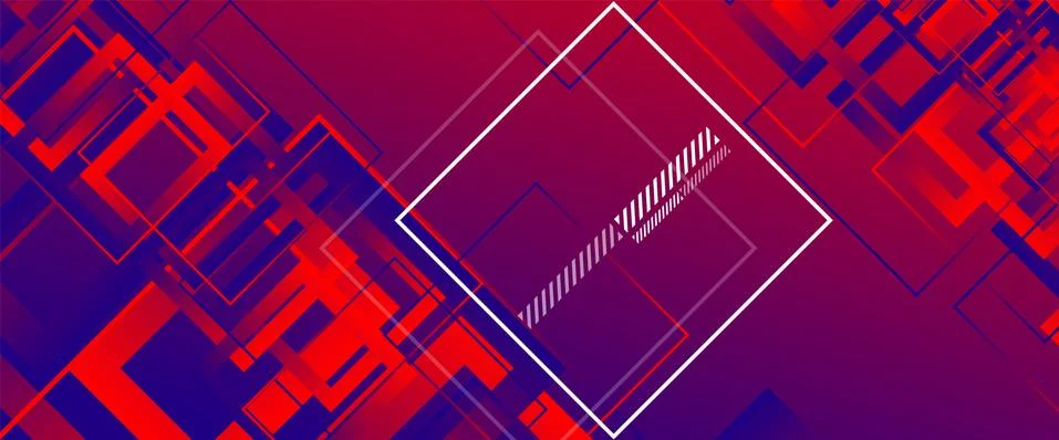 Abstract background with simple square or rectangle geometrical shapes イラスト素材