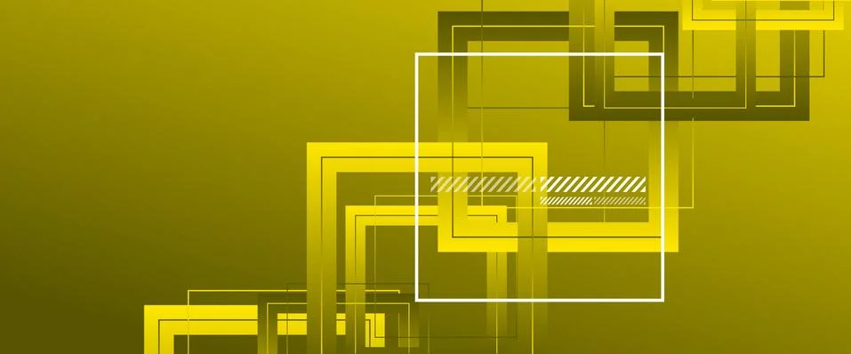 Abstract background with simple square or rectangle geometrical shapes Stock Illustration