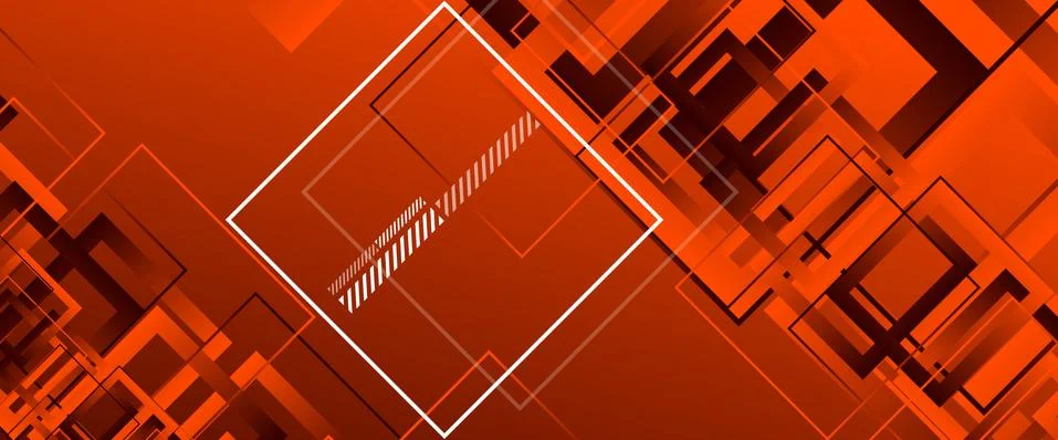 Abstract background with simple square or rectangle geometrical shapes Illustrazione stock