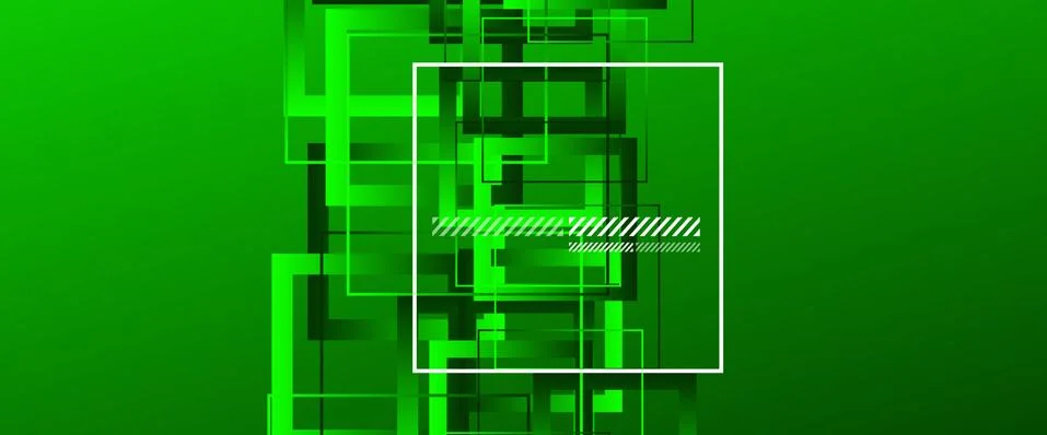 Abstract background with simple square or rectangle geometrical shapes Stock Illustration