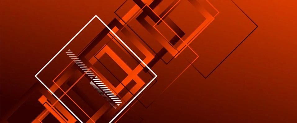 Abstract background with simple square or rectangle geometrical shapes Illustrazione stock