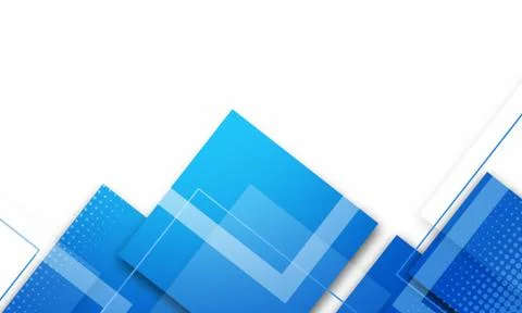 Abstract background with simple square or rectangle geometrical shapes Stock Illustration