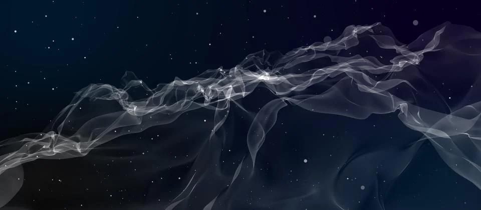 Abstract background simulating cigarette smoke Foto stock