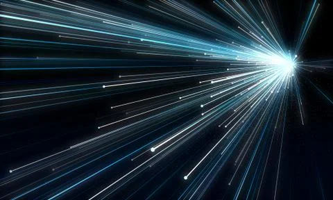 Abstract background simulating an explosion in space Stock Photos