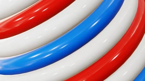 Abstract background with sliding colored stripes Stock Footage 142882372