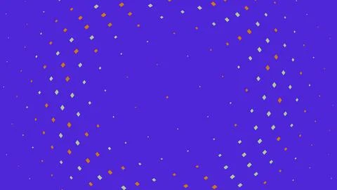 Abstract background with small colorful diamond shapes Stock Illustration