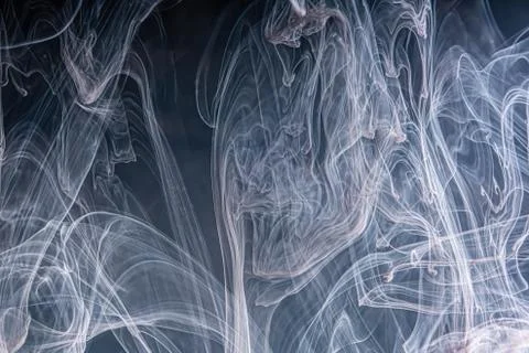 Abstract background of smoke waves Stock Photos