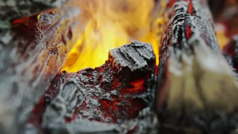 Abstract background with smoldering embers. Stock Footage 194787909