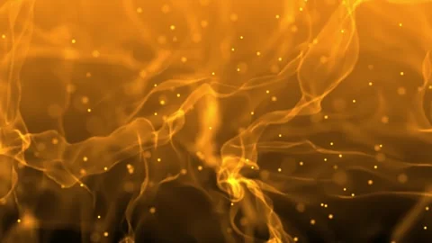 Abstract background with smooth golden and yellow waves 動画素材 323190148