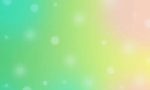 Abstract background with smooth green mint pastel gradient, soft bokeh blur a Illustrazione stock