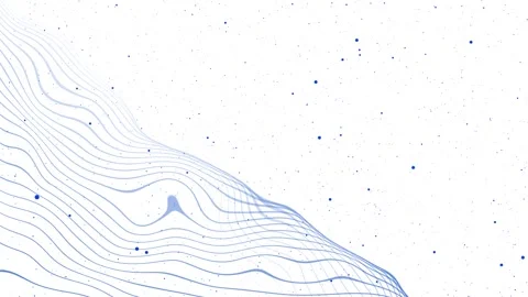 Abstract Background, smooth line wave Stock Footage 257156708