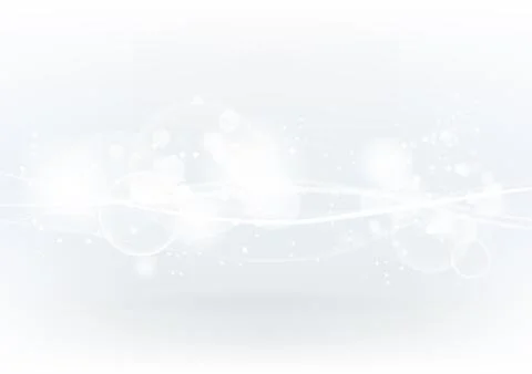 Abstract background with smooth lines and stars scatter sparkle on white space Stock Illustration