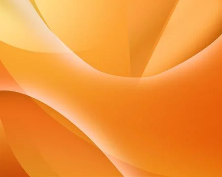 Abstract background with smooth lines, in orange tones Stock Illustration