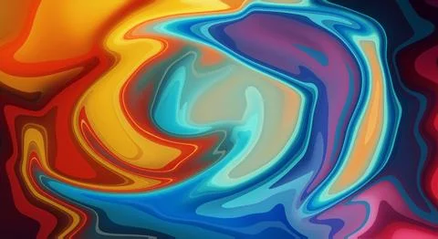 An abstract background with a smooth, marbled texture. Stock Illustration