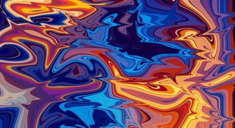 An abstract background with a smooth, marbled texture. Stock Illustration