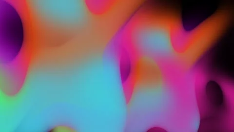 Abstract background smooth motion blur gradient looped multicolor Stock Footage 306530532