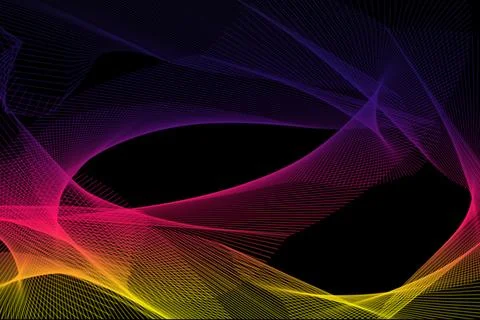 Abstract background smooth motion light trails artistic modern wallpaper Stock Illustration