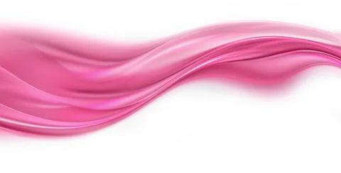 Abstract Background with Smooth Pink Wave Illustrazione stock