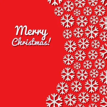 Abstract background with snowflakes. Stock Illustration