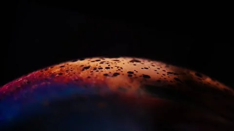 Abstract background soap bubble texture surface in motion isolated Stock Footage 154628434