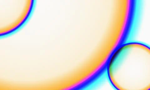 Abstract background, with soft blurred, circular shapes in, vibrant orange,.. Stock Illustration