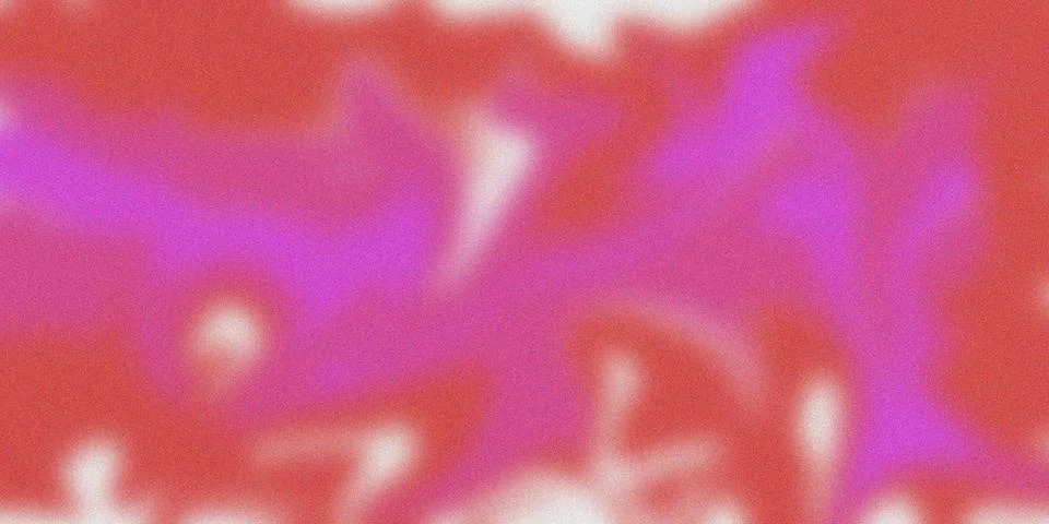 Abstract background with soft blurred pink and red shapes for a dreamy atmo.. Иллюстрация