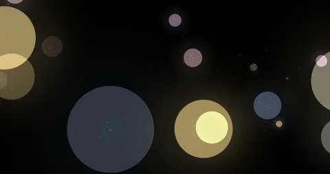 Abstract background with soft circle bokeh defocused and blurred Stock Footage 102705764