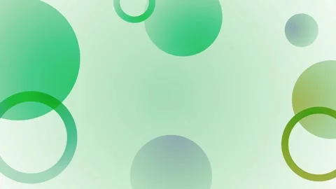 Abstract background with soft circles rings and gentle light effects animatio Stockbeeldmateriaal 336747946