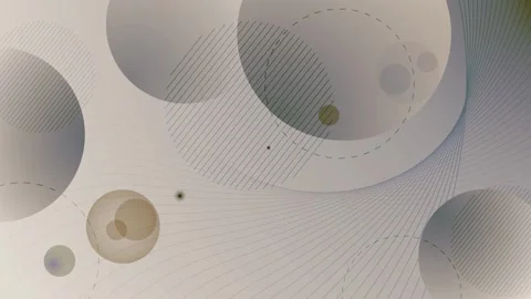 Abstract background with soft circles thin curved lines and light glow Mode.. Stock-Footage 337265844