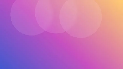 Abstract background with soft circular shapes in vibrant pastel gradient Video stock 335117144