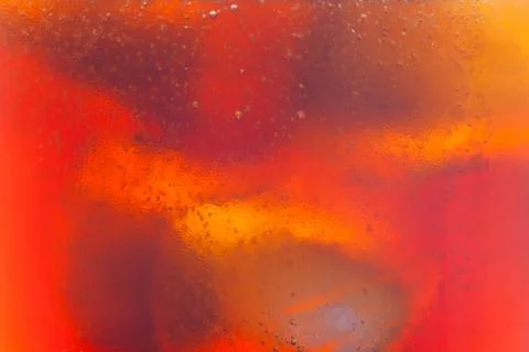 Abstract background of soft drink and ice Stock Photos