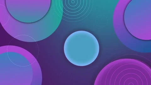 Abstract background with soft glowing circles and gradient shapes modern di.. Stock Footage 339293530