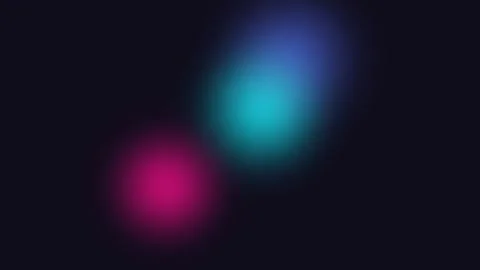 Abstract background with soft glowing pink cyan and blue circular gradients 库存影片 336262531