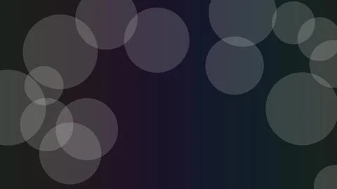 Abstract background with soft overlapping circles in dark gradient tones Stock Illustration