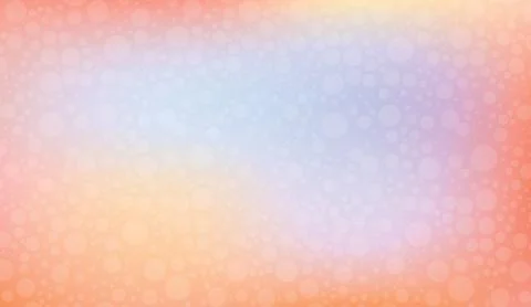 Abstract background with soft pastel orange and purple colors and gentle bokeh Stock Illustration