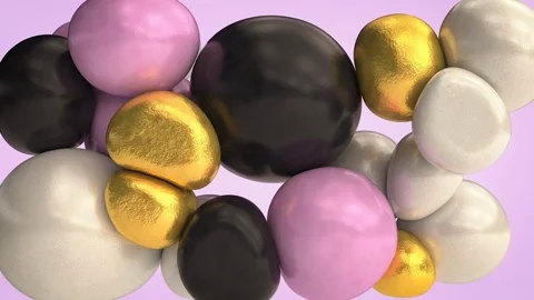 Abstract Background, soft shapes Stock Footage 127130723