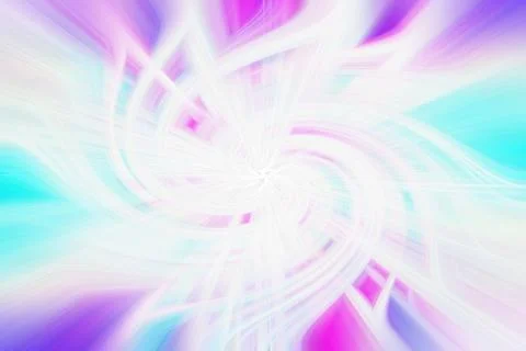 Abstract background with soft swirling light rays in vibrant purple Illustrazione stock