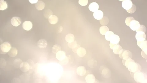 Abstract background soft white fabric with a light bokeh gently Vidéo 89679288