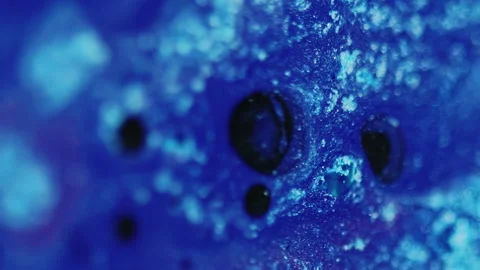 Abstract background sparkling fluid blue black Stock Footage 266962392