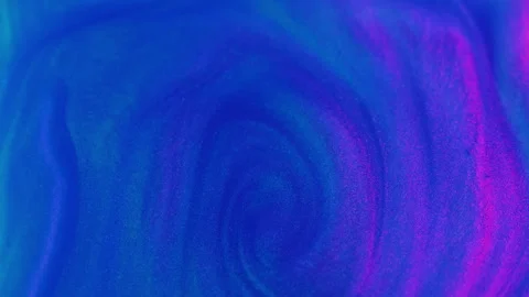 Abstract background sparkling ink blur blue stream Video stock 254978826