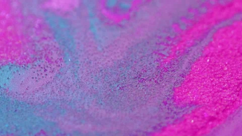 Abstract background sparkling mix pink blue paint Stock Footage 254526657