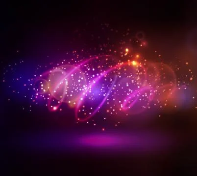 Abstract background with sparks Illustrazione stock